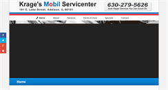 Desktop Screenshot of kragesservicenter.com